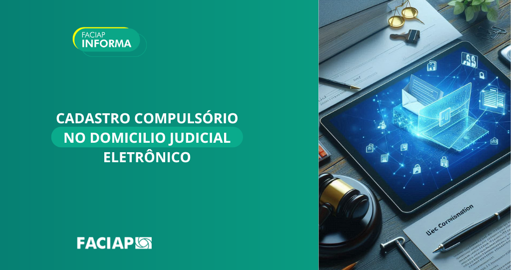 Cadastro Compulsório  Domicilio Judicial Eletronico