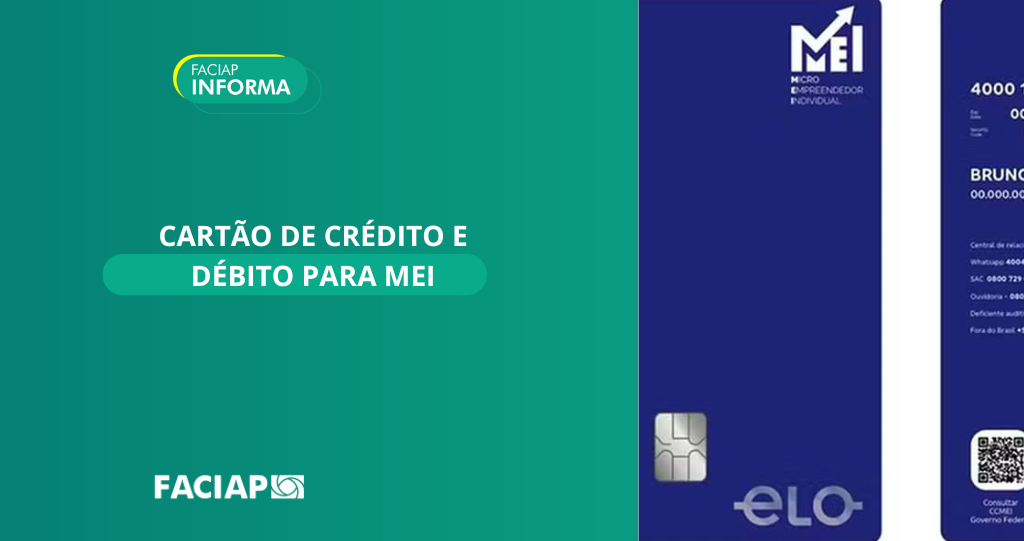 Governo Federal lança cartão de crédito  e débito para MEI